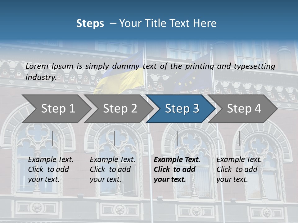 Urban Ukraine City PowerPoint Template