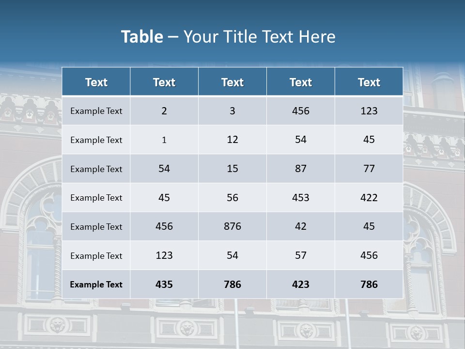 Urban Ukraine City PowerPoint Template