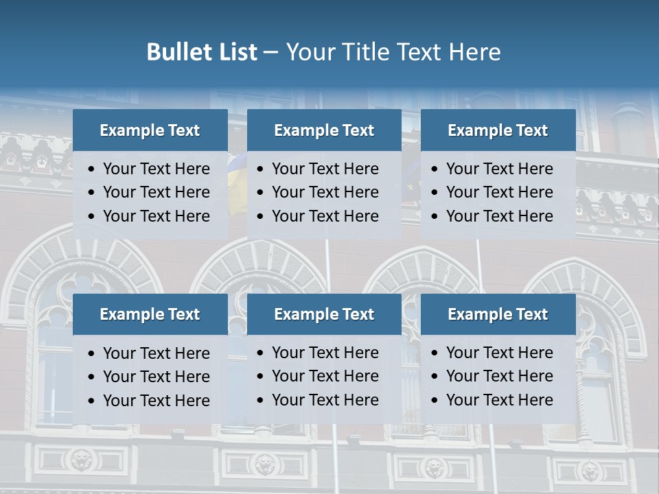 Urban Ukraine City PowerPoint Template