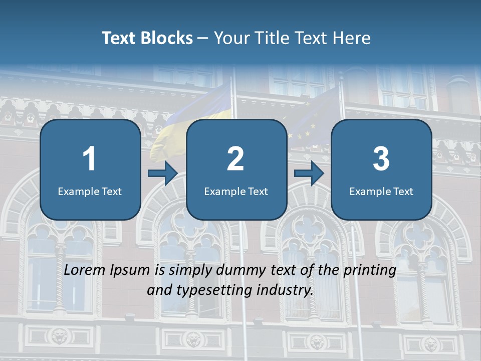 Urban Ukraine City PowerPoint Template