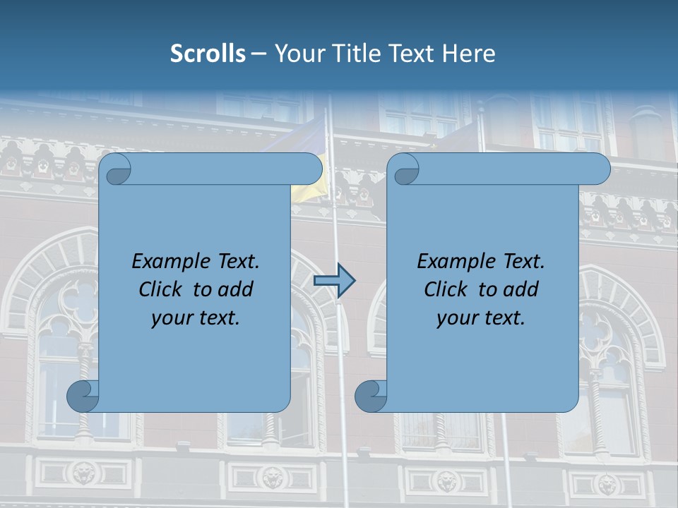 Urban Ukraine City PowerPoint Template
