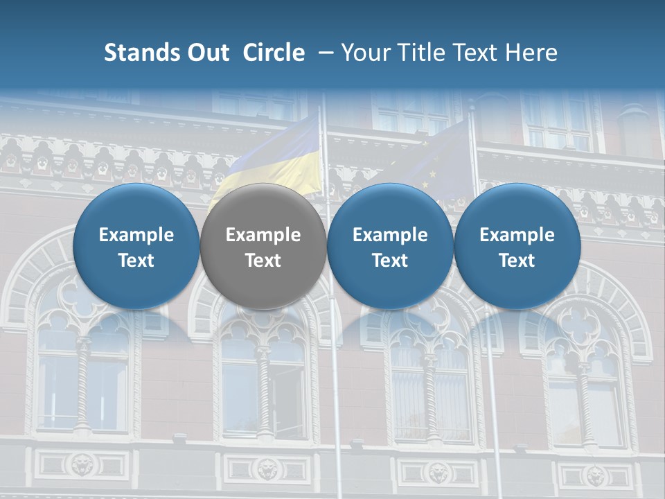 Urban Ukraine City PowerPoint Template