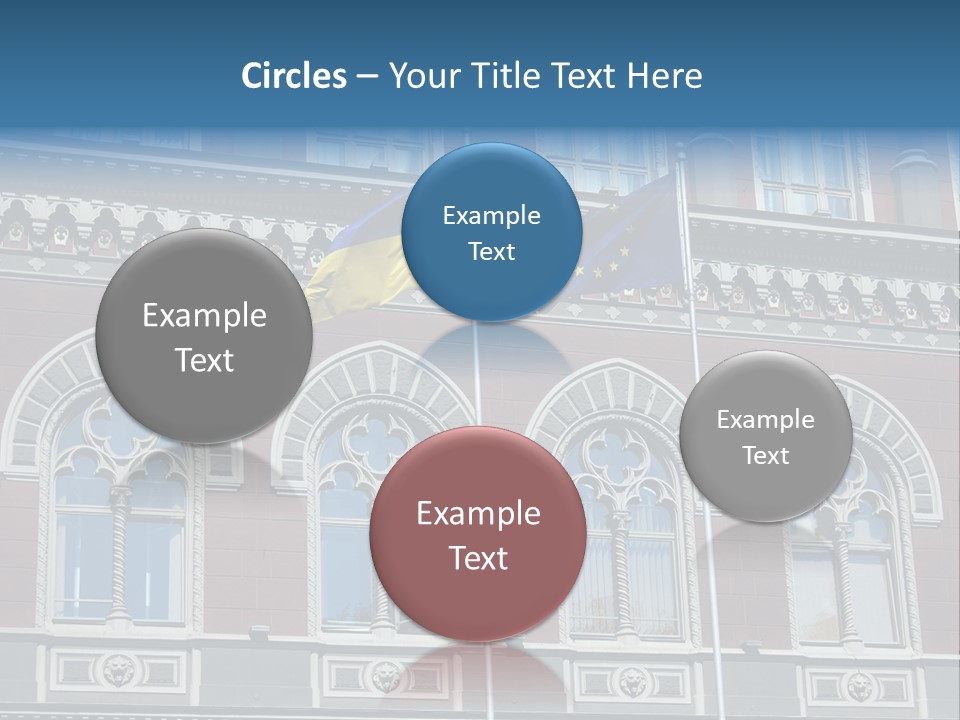 Urban Ukraine City PowerPoint Template