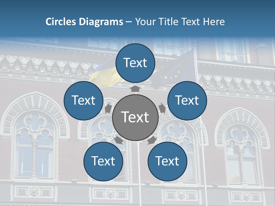 Urban Ukraine City PowerPoint Template