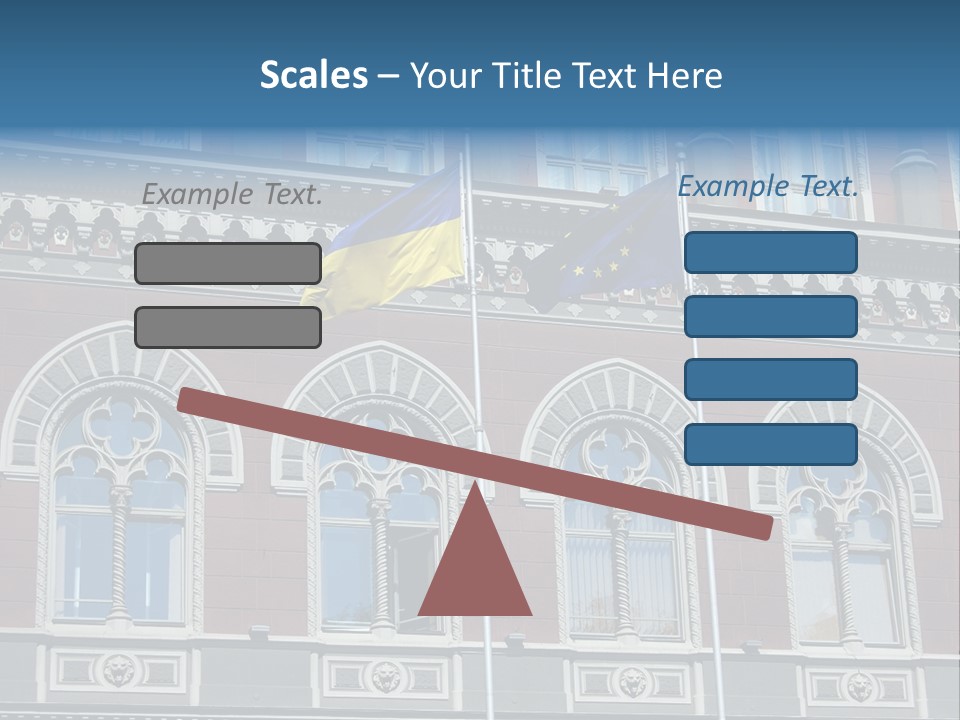 Urban Ukraine City PowerPoint Template