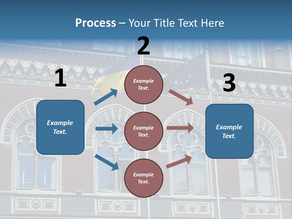 Urban Ukraine City PowerPoint Template
