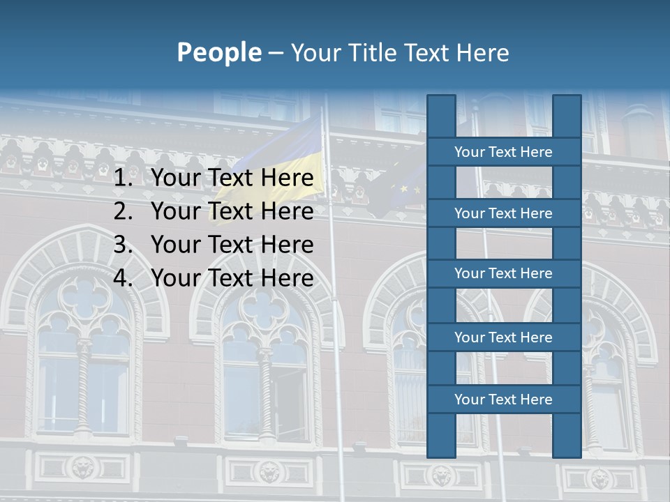 Urban Ukraine City PowerPoint Template
