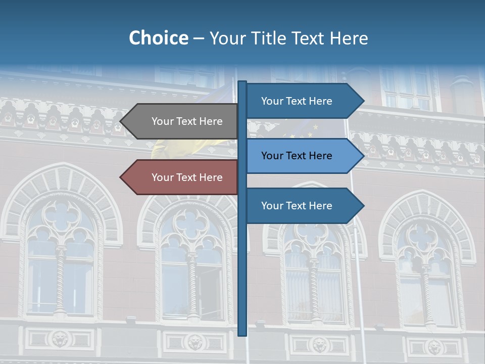 Urban Ukraine City PowerPoint Template