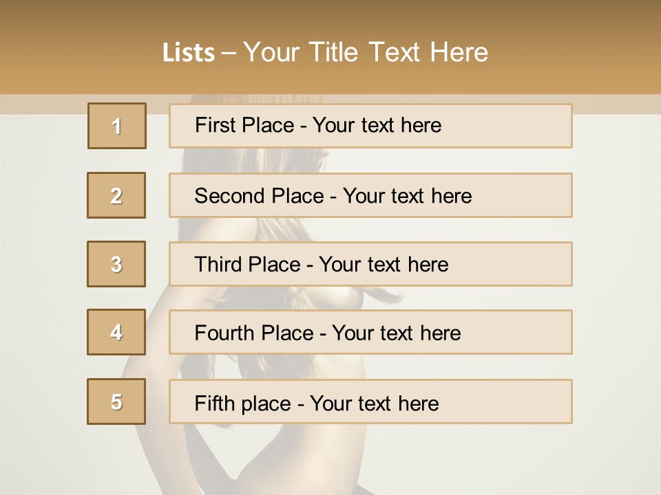 Lovely Sweet Fashion PowerPoint Template
