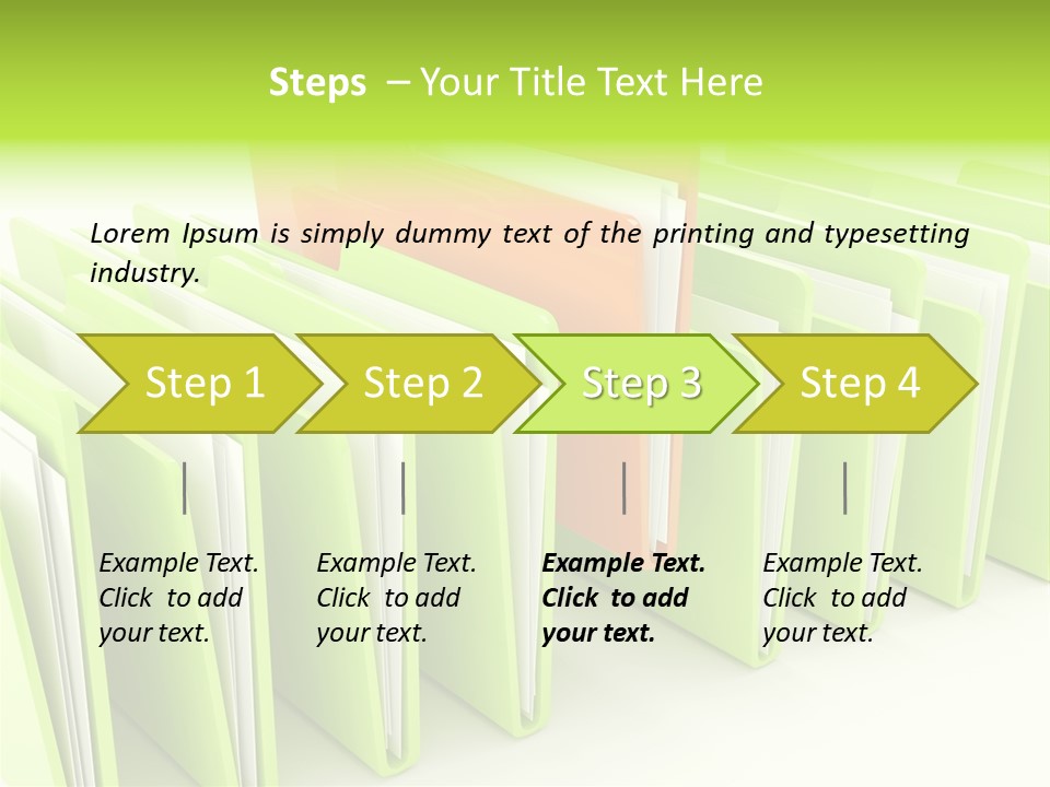 Data Plastic Desktop PowerPoint Template