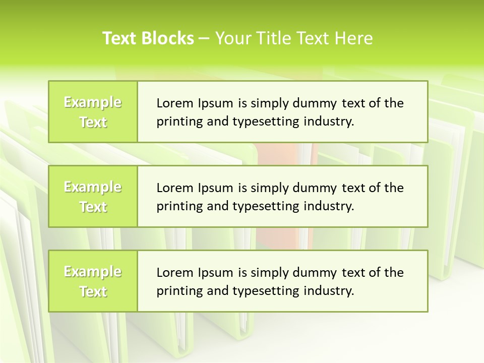 Data Plastic Desktop PowerPoint Template