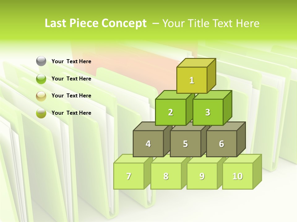 Data Plastic Desktop PowerPoint Template