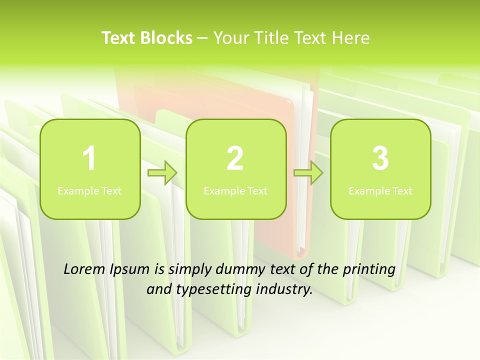 Data Plastic Desktop PowerPoint Template