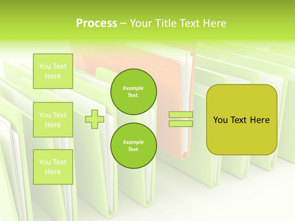 Data Plastic Desktop PowerPoint Template