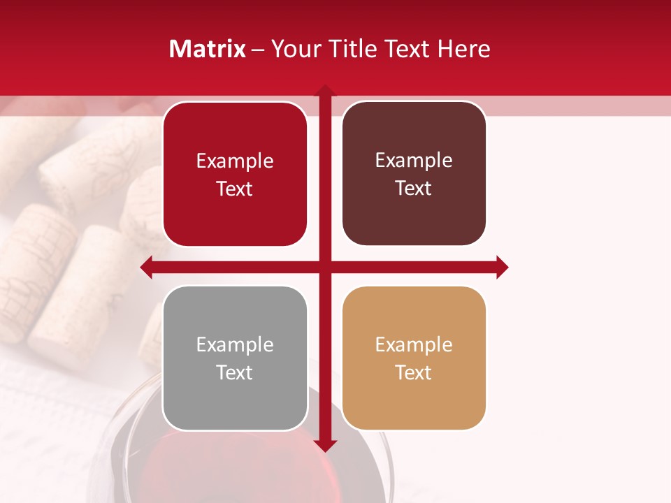 Blank Text Alcohol PowerPoint Template