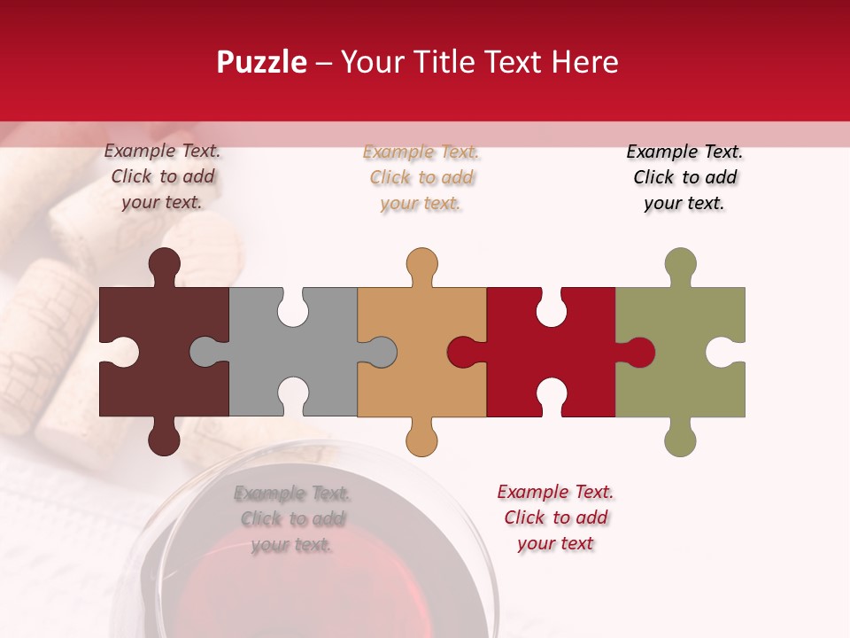 Blank Text Alcohol PowerPoint Template