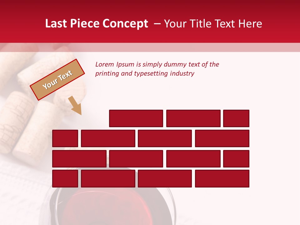 Blank Text Alcohol PowerPoint Template