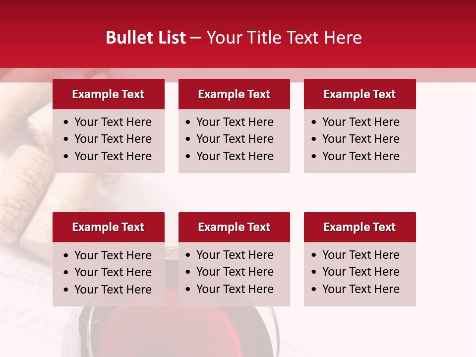 Blank Text Alcohol PowerPoint Template