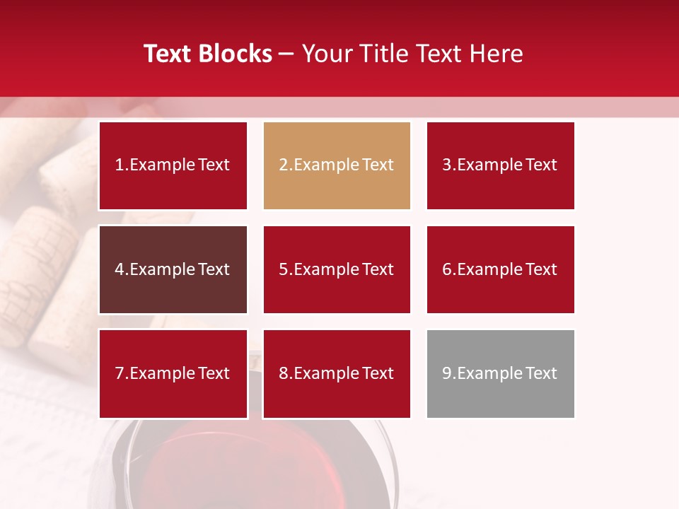 Blank Text Alcohol PowerPoint Template