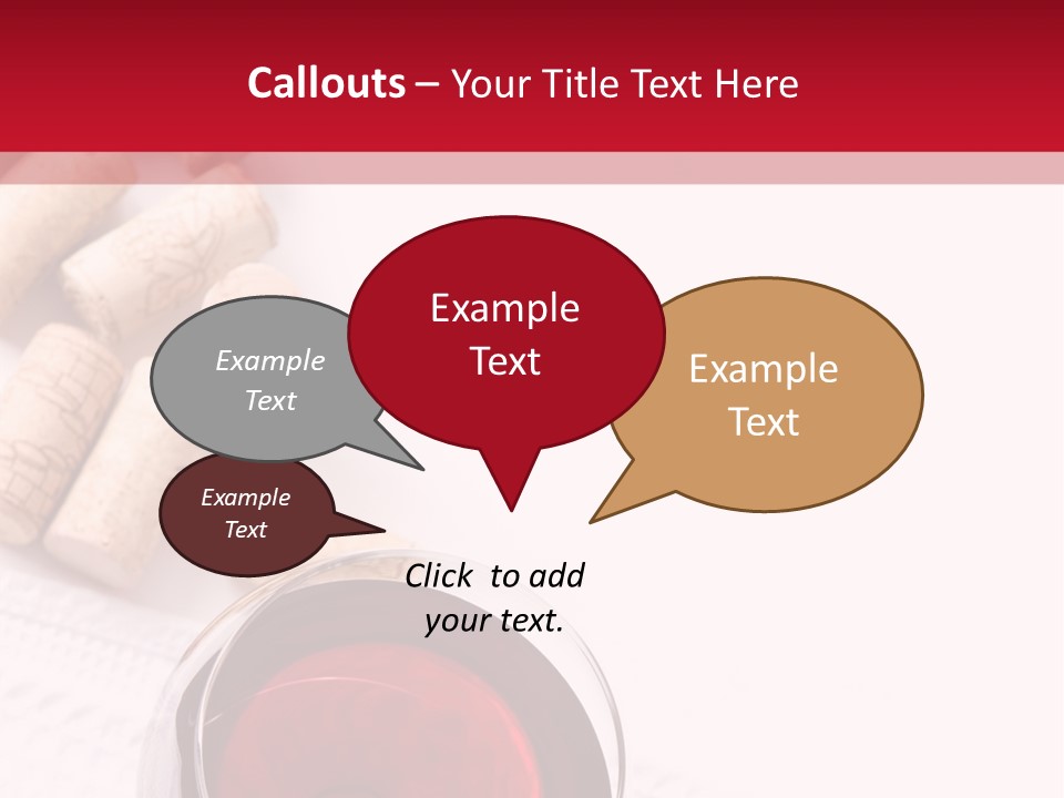 Blank Text Alcohol PowerPoint Template