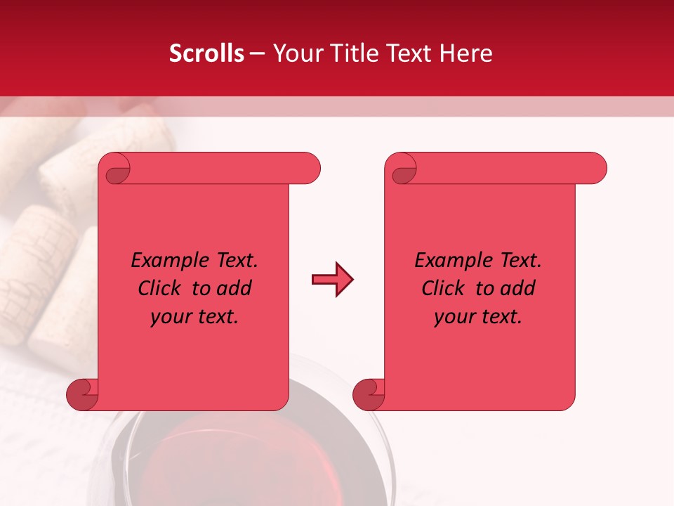 Blank Text Alcohol PowerPoint Template