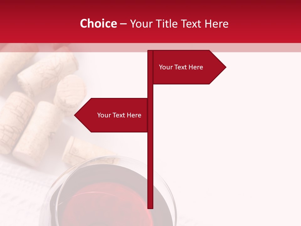 Blank Text Alcohol PowerPoint Template