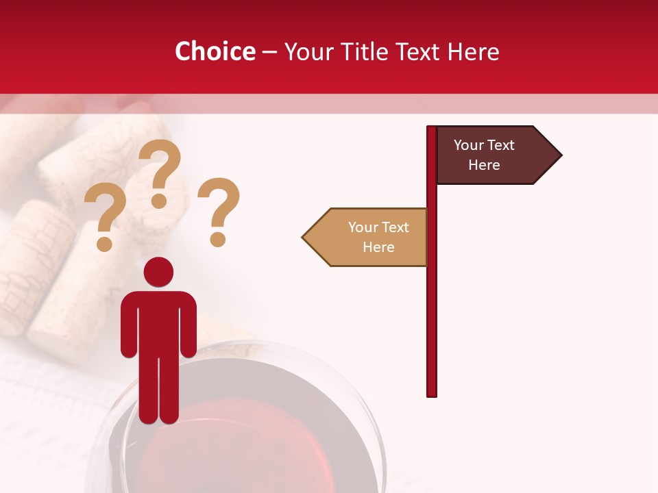 Blank Text Alcohol PowerPoint Template
