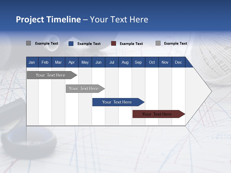 Scissors Textiles Backgrounds PowerPoint Template