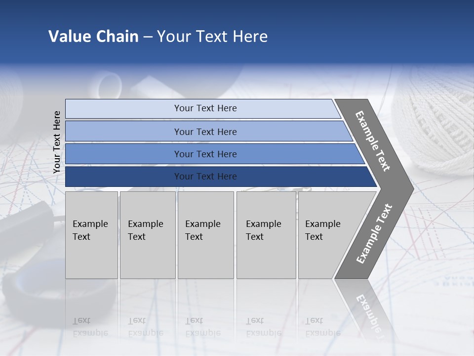 Scissors Textiles Backgrounds PowerPoint Template