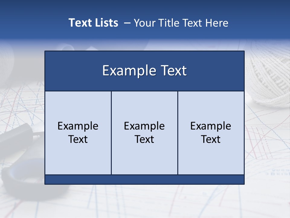 Scissors Textiles Backgrounds PowerPoint Template
