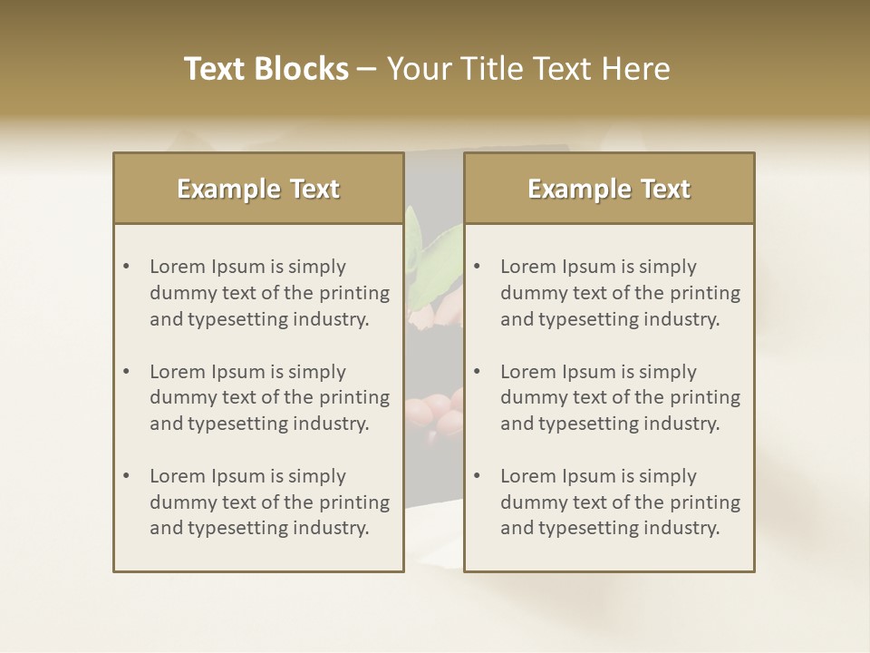 Growth Hand Rip PowerPoint Template