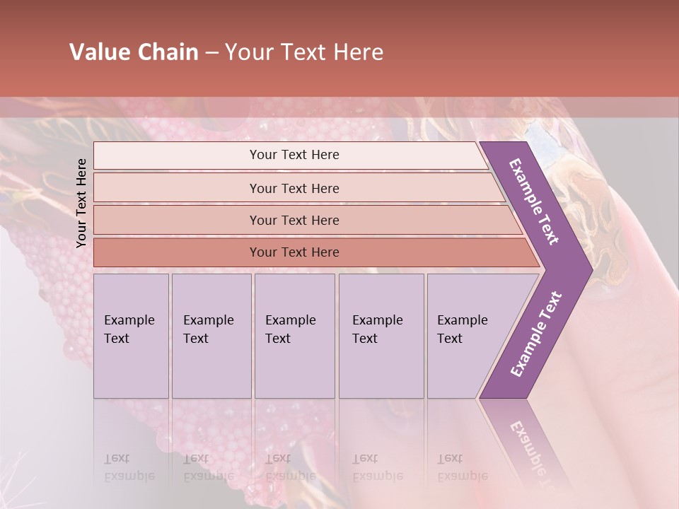 Touching Bead Girls PowerPoint Template