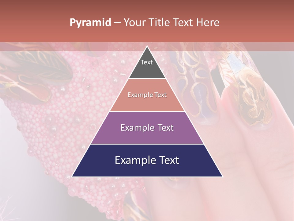 Touching Bead Girls PowerPoint Template