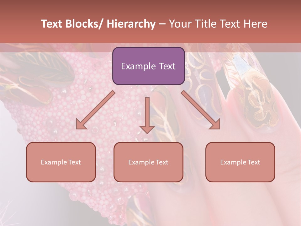 Touching Bead Girls PowerPoint Template