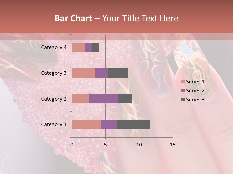 Touching Bead Girls PowerPoint Template