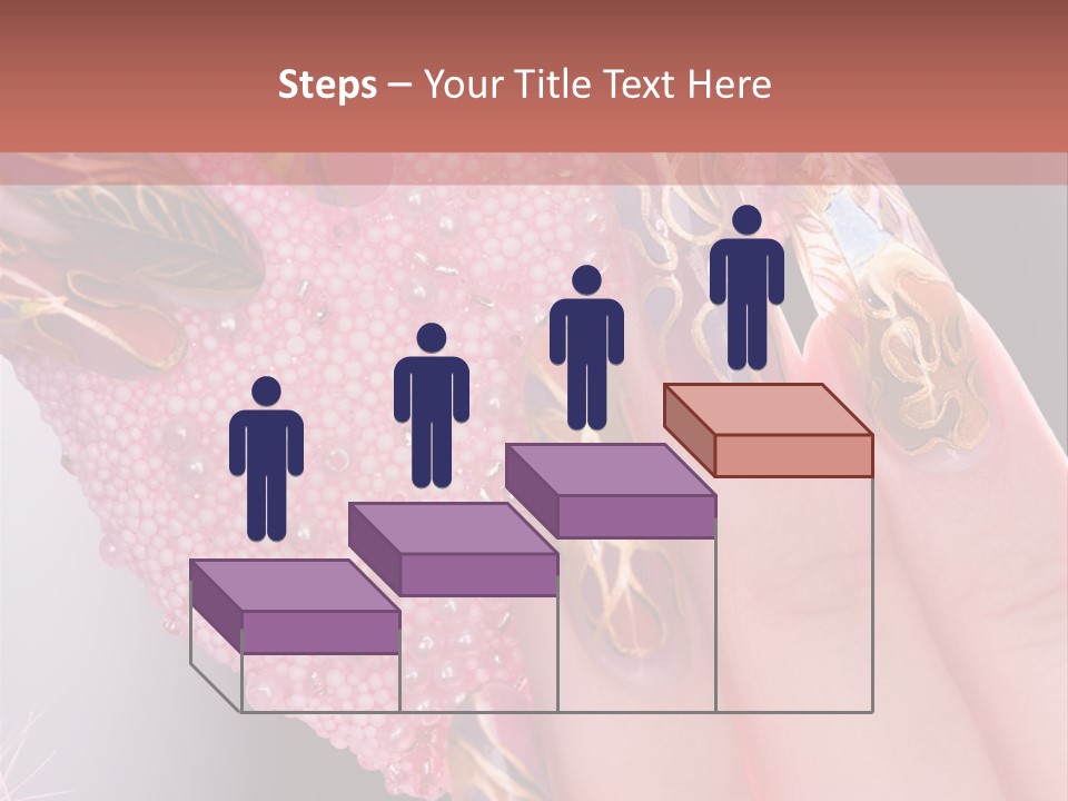 Touching Bead Girls PowerPoint Template