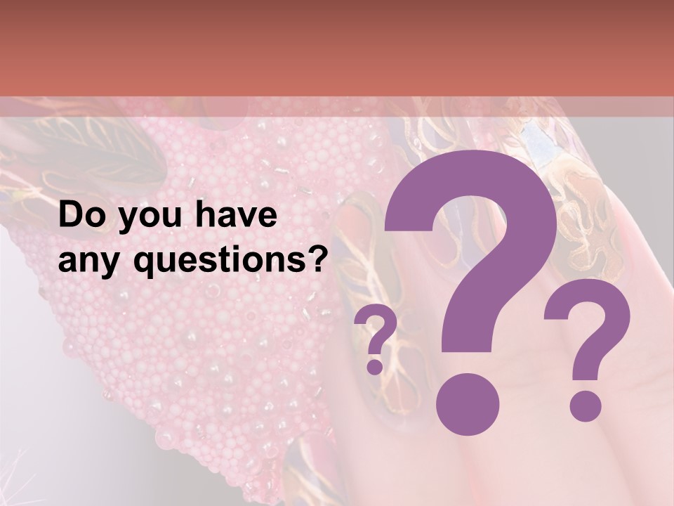 Touching Bead Girls PowerPoint Template