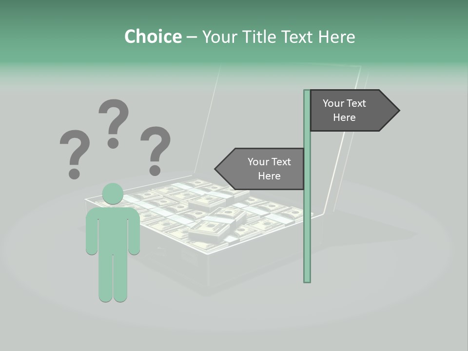 Discrimination Choosing Individuality PowerPoint Template