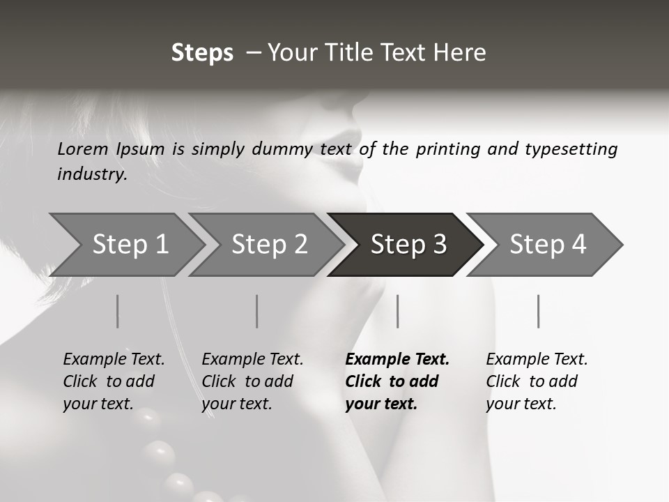 Girl Y Elegance PowerPoint Template