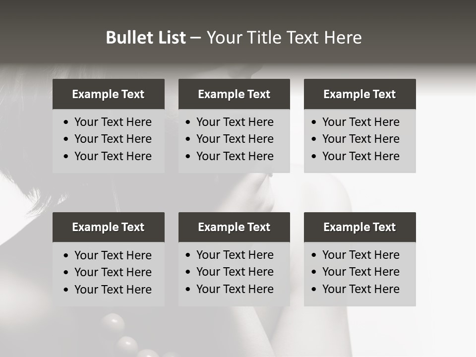 Girl Y Elegance PowerPoint Template