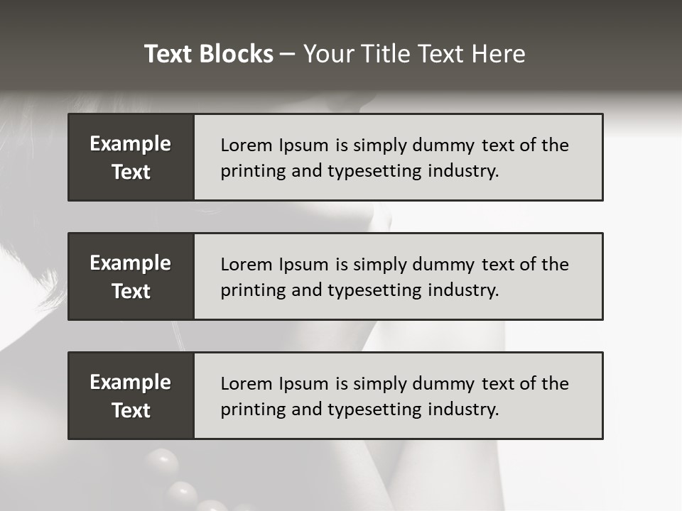 Girl Y Elegance PowerPoint Template