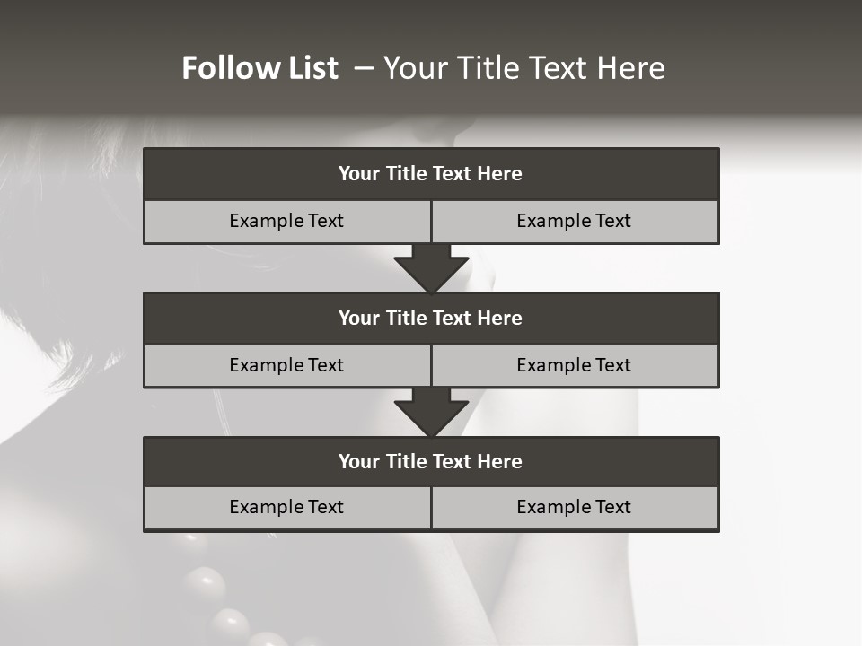 Girl Y Elegance PowerPoint Template