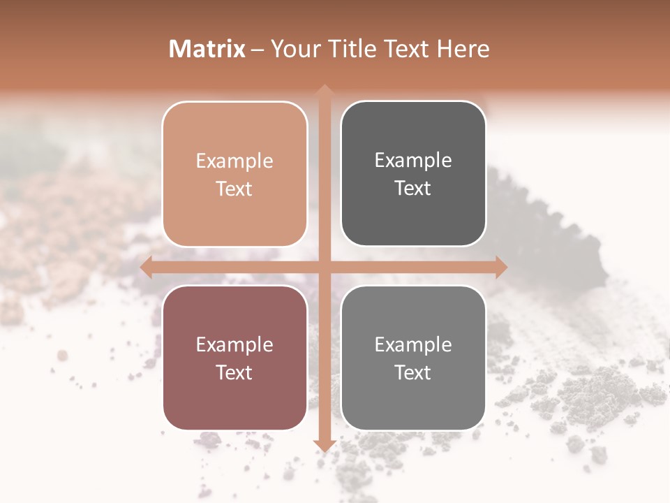 Eyebrow Care Pencil PowerPoint Template