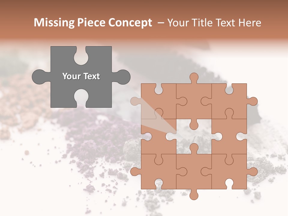 Eyebrow Care Pencil PowerPoint Template