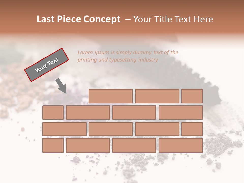 Eyebrow Care Pencil PowerPoint Template