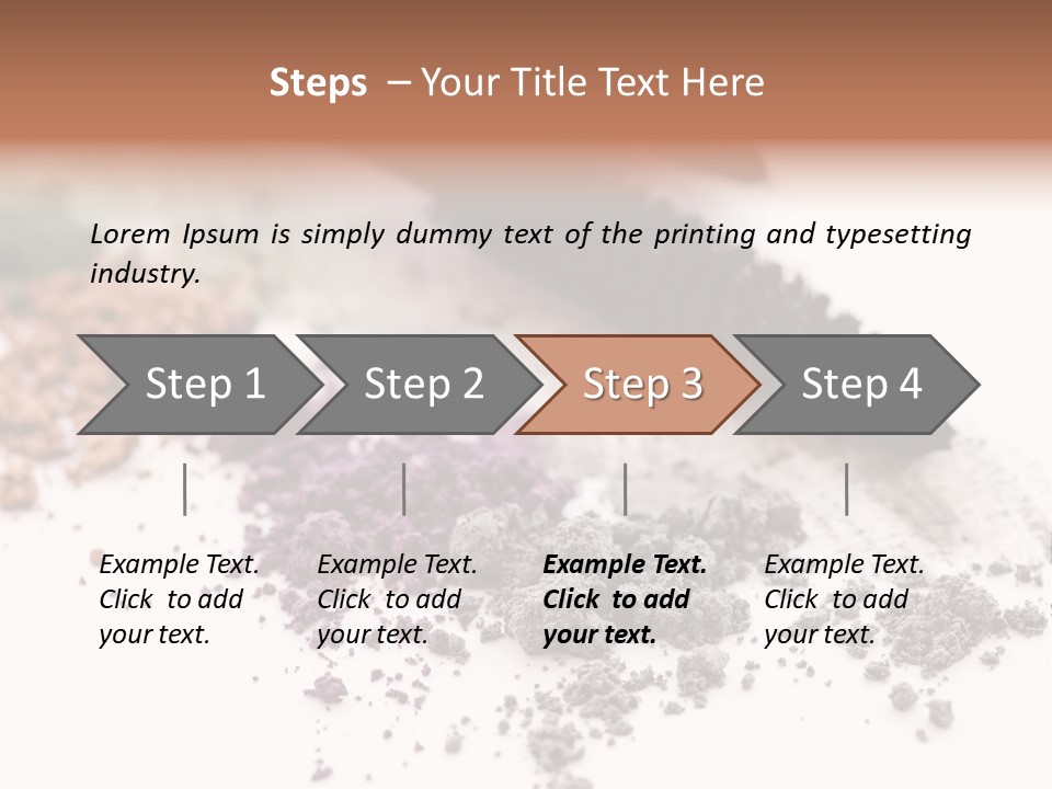 Eyebrow Care Pencil PowerPoint Template