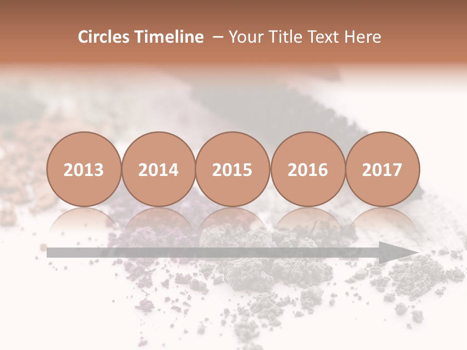 Eyebrow Care Pencil PowerPoint Template