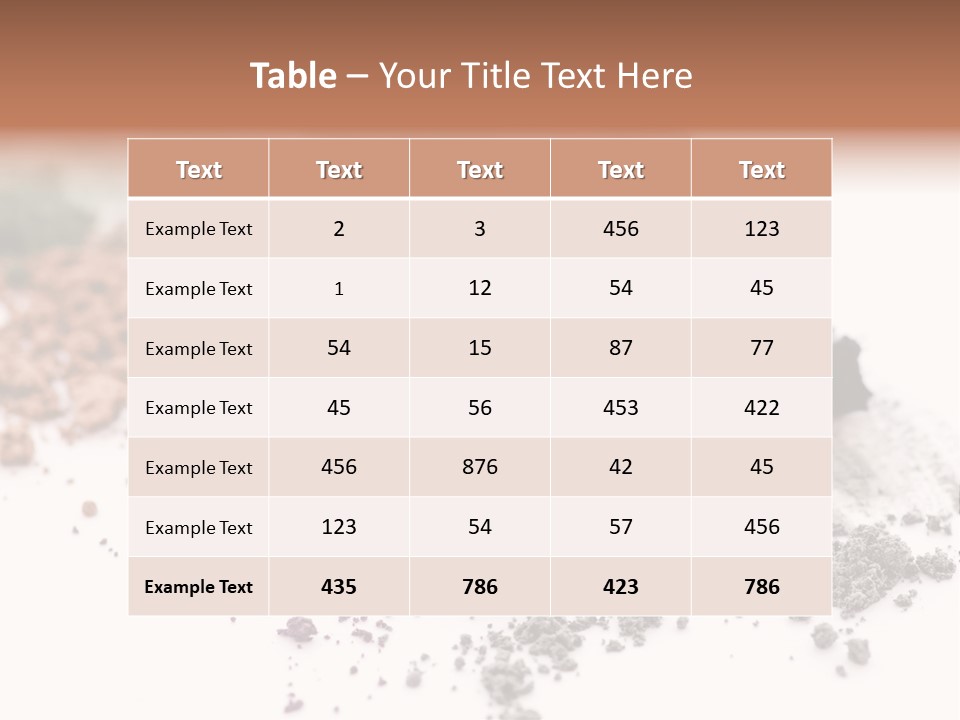 Eyebrow Care Pencil PowerPoint Template