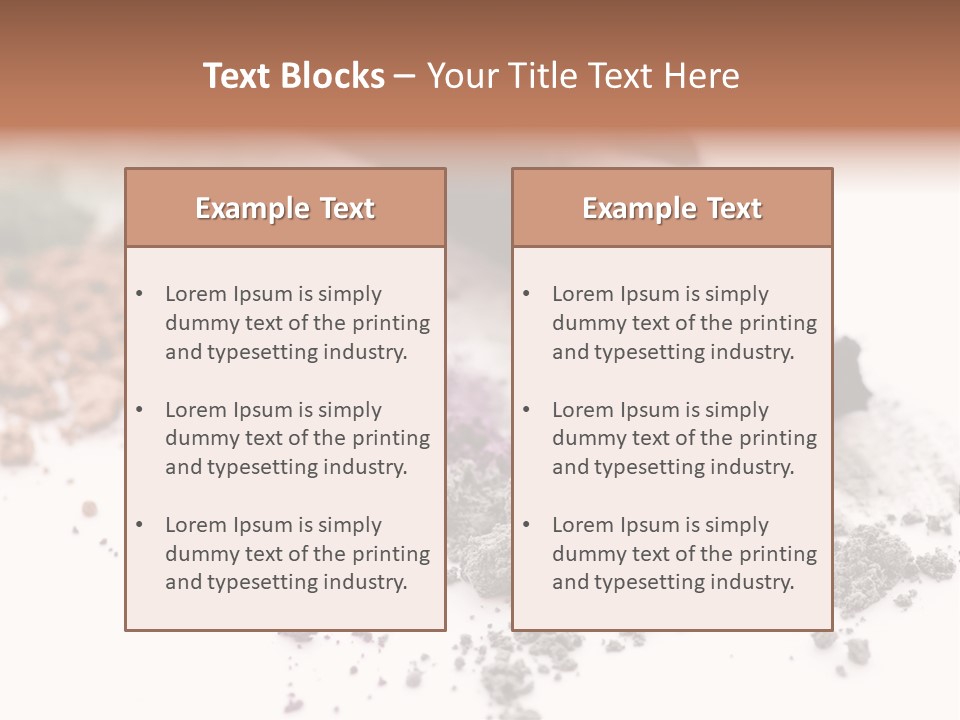 Eyebrow Care Pencil PowerPoint Template