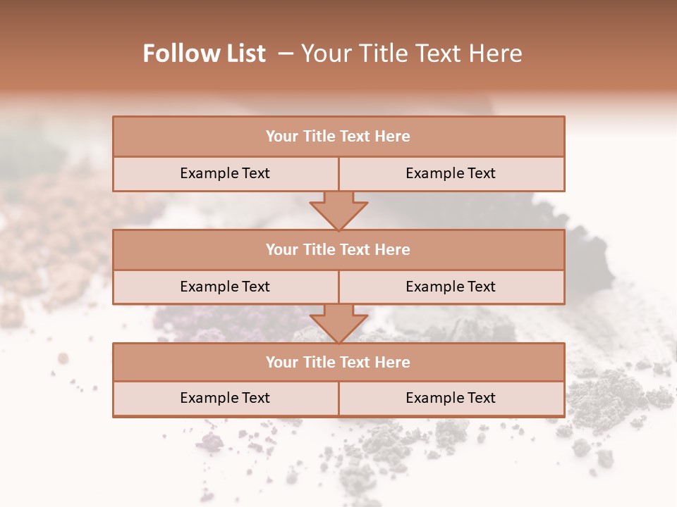 Eyebrow Care Pencil PowerPoint Template